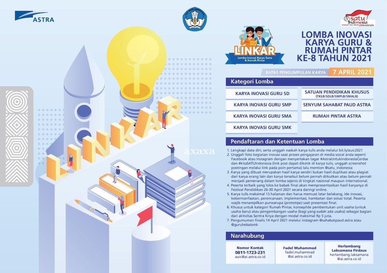 LOMBA INOVASI KARYA GURU & RUMAH PINTAR KE-8 TAHUN 2021