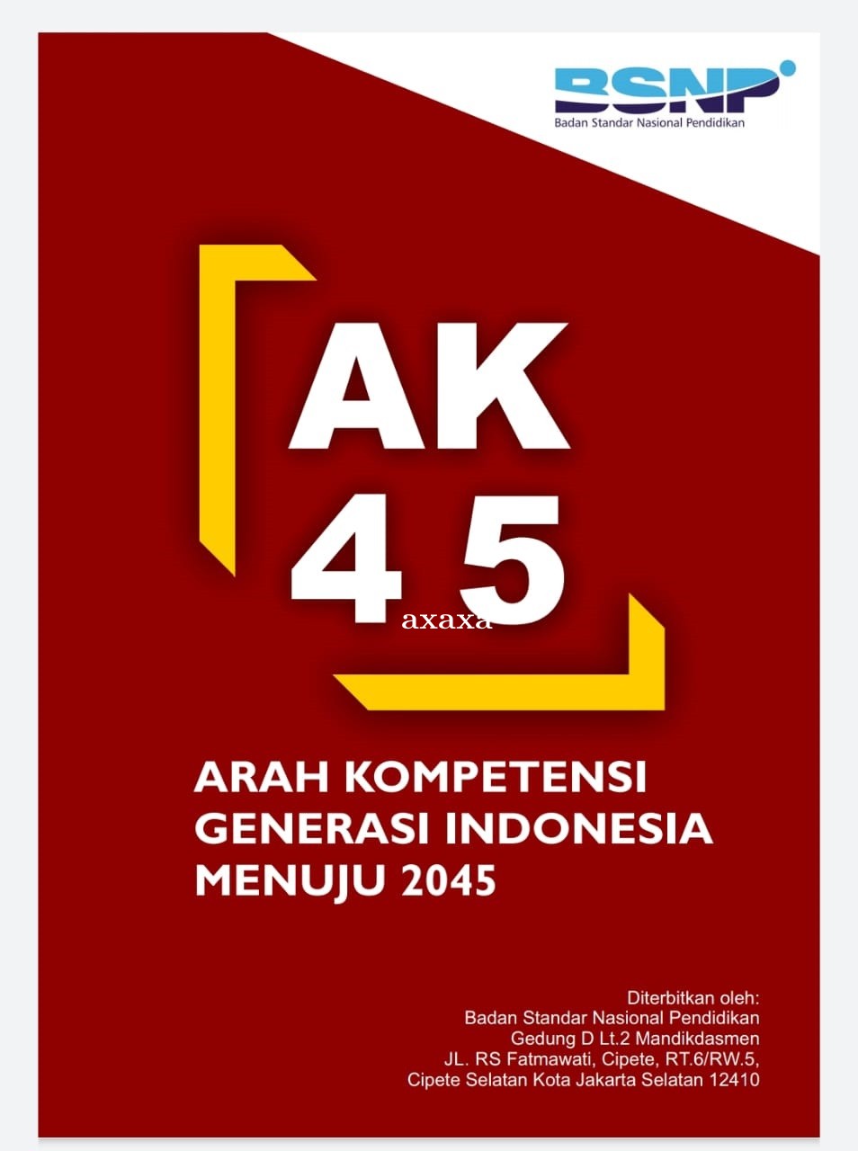 ARAH KOMPETENSI  GENERASI INDONESIA  MENUJU 2045