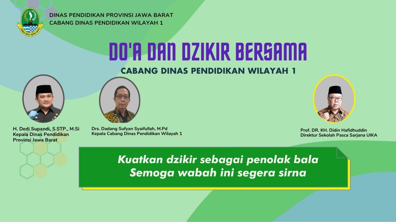 Dzikir Bersama KCD Wilayah 1 Provinsi Jawa Barat