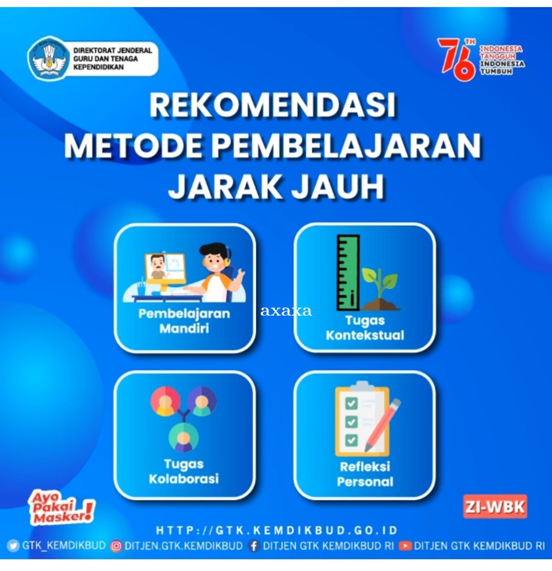 REKOMENDASI METODE PEMBELAJARAN JARAK JAUH