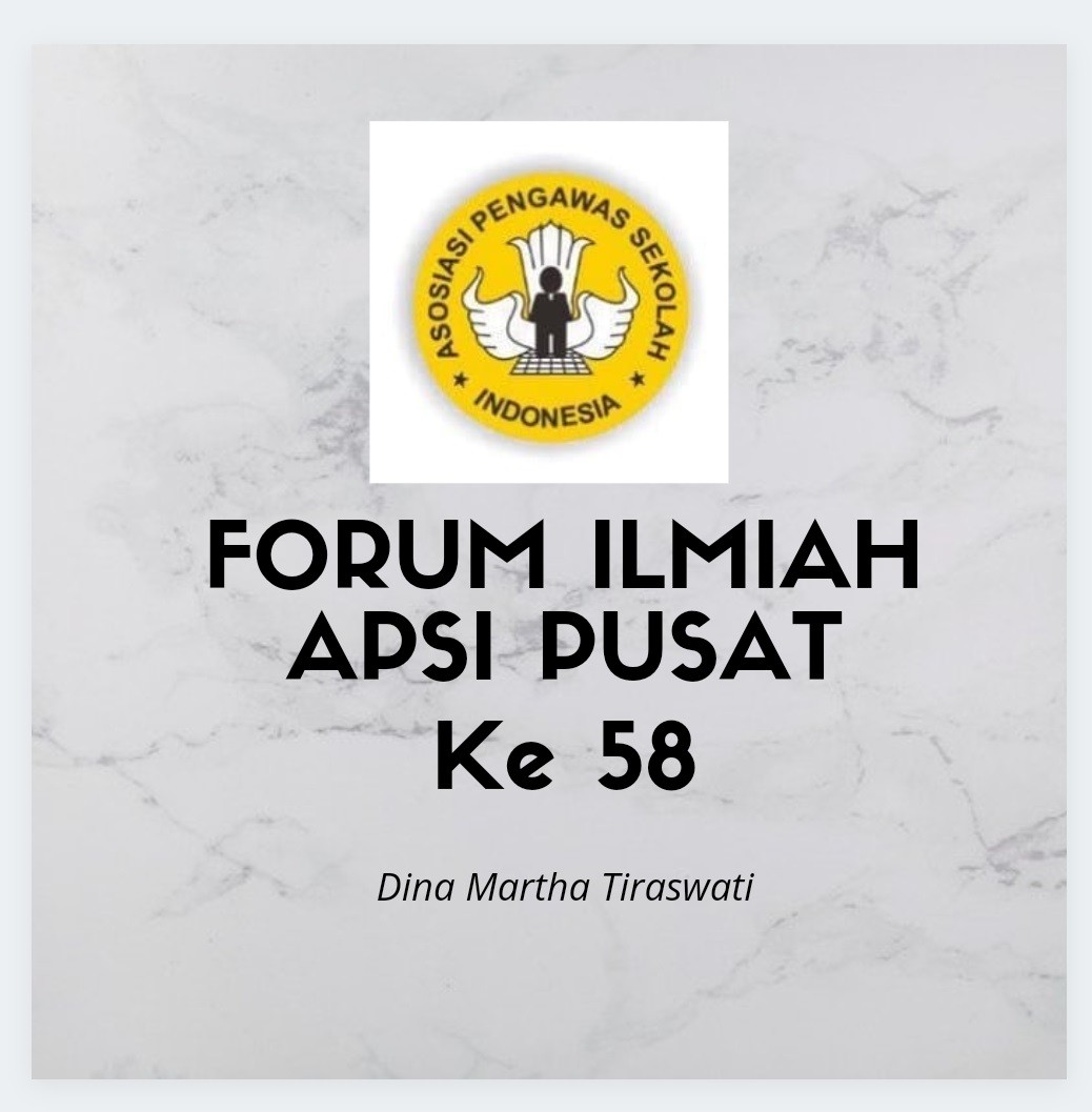 FORUM ILMIAH APSI PUSAT KE 58