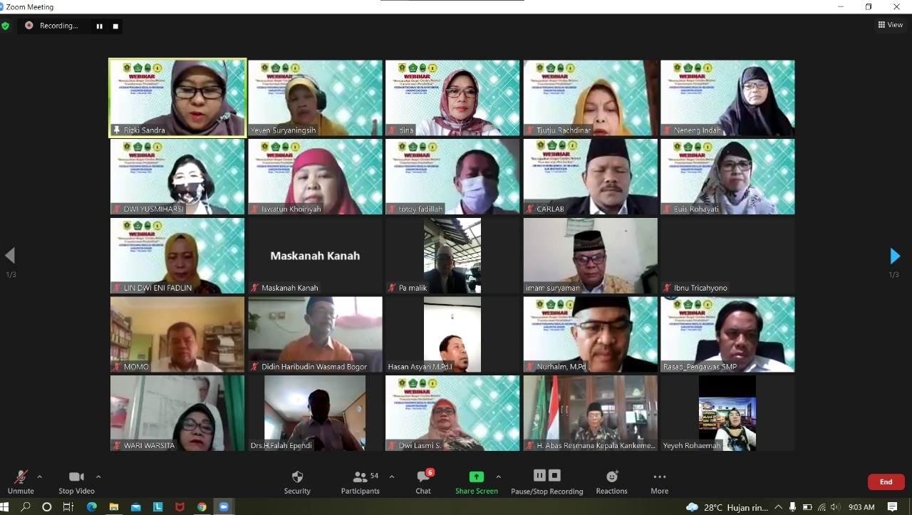 Webinar APSI Kabupaten Bogor